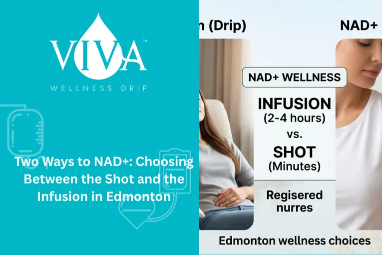 Two Ways to NAD+: Choosing Between the Shot and the Infusion in Edmonton