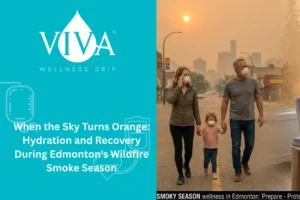 When the Sky Turns Orange: Hydration and Recovery During Edmonton's Wildfire Smoke Season